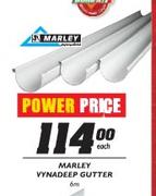 Marley Vynadeep Gutter-6m Each