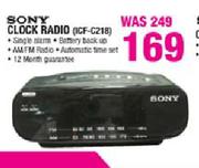 Sony Clock Radio-Each