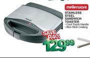 Mellerware Stainless Steel Sandwich Toaster