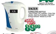 Enzer Cordless Kettle (ECJ170A)-1.7L