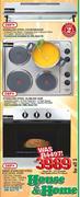Defy Stainless Steel Cookerhood-600mm, Slimline Hob-595mm & 600SE Eye Level Oven-595mm