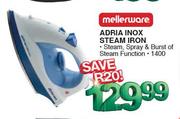 Mellerware Adria Inox Steam Iron