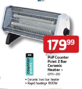 Pnp Counter Point 2 Bar Ceramic Heater-CPTH-250
