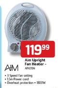 Aim Upright Fan Heater-AFH215N