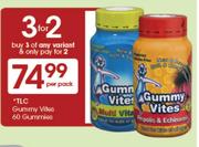 TLC Gummy Vites 60 Gummies-Per Pack