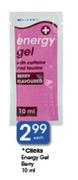 Clicks Energy Gel Berry-10ml Each