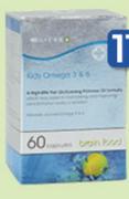 Clicks Kids Omega 3&6-180 Capsules