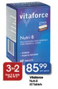 Vitaforce Nutri-B-60 Tablets