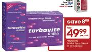 Turbovite G-Whiz Syrup-200ml Or 30 Capsules-Per Pack