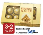 Ferrero Rocher 8 Chocolates-Per Box