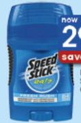 Mennen Speed Stick Gel Deodorant 50-45gm Each