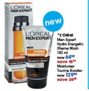 L'Oreal Men Expert Hydra Energetic Xtreme Wash-150ml Each