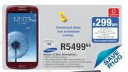 Samsung Galaxy S3 Red Smartphone