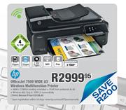 HP Office Jet 7500 Wide A3 Wireless Multifunction Printer