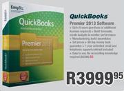 Quick Books Premier 2013 Software