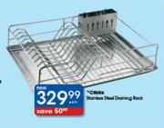 Clicks  Stainless Steel Draining Rack-Each