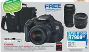 Canon EOS 600 Triple Lens Bundle-Each