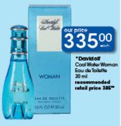 Davidoff Cool Water Woman Eau De Toilette-30ml Each