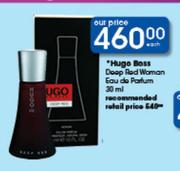 Hugo Boss Deep Red Woman Eau De Perfum-30ml Each