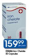Clicks Iron Chelate Capsules-30's Per Pack