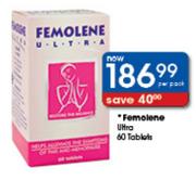 Femolene Ultra Tablets-60's Per Pack