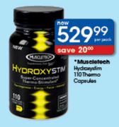 Muscletech Hydroxystim Thermo Capsules-110's Per Pack