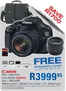 Canon EOS 1100D Twin Lens Bundle