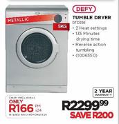 Defy Tumble Dryer-5kg(DTD256)