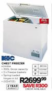 KIC Chest Freezer-292Ltr (KC0030A)