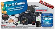 Canon EOS 1100D Camera Bundle-Each