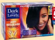 Dark & Lovely Anti-Breakage or Scalp Comfort Relaxer Kit