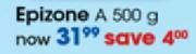 Epizone A-500g Each