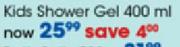 Clicks Revive Kids Shower Gel-400ml