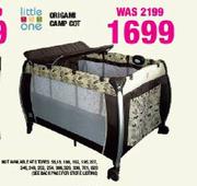 Little One Origami Camp Cot-Each
