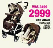 3-In-1 Origami Travel Set