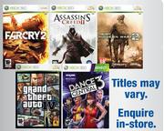 XBOX 360 Kinect Dance Central 3 Games Each