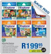 Leap Frog Ultra Ebook Fairies/Ultra Ebook Cinderella/Ultra Ebook Cars 2 Assorted Games-Each