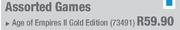 Age Of Empires II Gold Edition Game