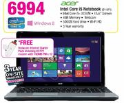 Acer Intel Core i5 Notebook(E1-571)