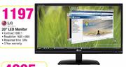 LG LED Monitor-20"