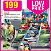 Marvel Single Character Duvet Cover-Per Set