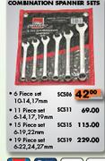 Combination Spanner Sets(SCS06)-6 Piece Set