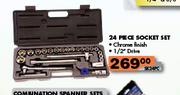 24 Piece Socket Set(SK24PC)