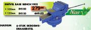Swivel Base Bench Vice(BVS100)-100mm
