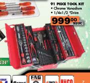 Midas 91 Piece Tool Kit
