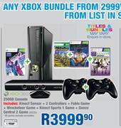 XBox 360 250GB Console Bundle
