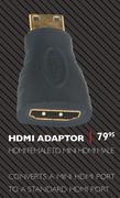 Stuff HDMI Adaptor(HDMI Female To Mini HDMI Male)