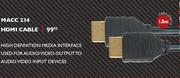 Stuff HDMI Cable(MACC 234)-1.8m Long