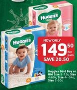 Huggies Gold Boy Or Girl-Per Pack