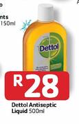 Dettol Antiseptic Liquid-500ml Each